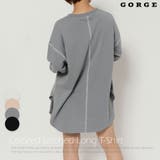 配色ステッチロンT | GORGE | 詳細画像1