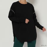 ブラック | 配色ステッチロンT | GORGE