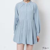 ブルー | プリーツシャツ | GORGE