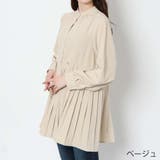 ベージュ | プリーツシャツ | GORGE