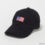 ブラック | 【WEB限定】アメリカ国旗CAP | GORGE 