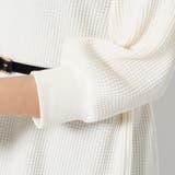 キーネックワッフルプルオーバー | GORGE | 詳細画像6