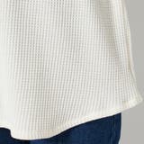 キーネックワッフルプルオーバー | GORGE | 詳細画像7