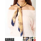 サテンスカーフ シンプル スカーフ | GORGE  | 詳細画像1 