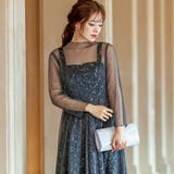 2Wayチュールレースロングドレス 結婚式 二次会 | epicday | 詳細画像8 