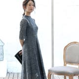 オールレースハイネックワンピース ドレス 結婚式 | epicday | 詳細画像16 