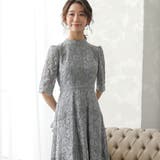 オールレースハイネックワンピース ドレス 結婚式 | epicday | 詳細画像20 