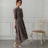 オールレースハイネックワンピース ドレス 結婚式 | epicday | 詳細画像28 