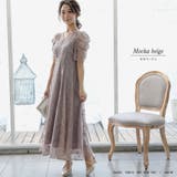 パワーショルダーレースロングドレス ドレス 結婚式 | epicday | 詳細画像2