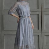 オールレースハイネックワンピース ドレス 結婚式 | epicday | 詳細画像27