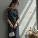 オールレースロングワンピース ドレス 結婚式 | epicday | 詳細画像12