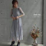 オールレースロングワンピース ドレス 結婚式 | epicday | 詳細画像19