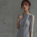 オールレースロングワンピース ドレス 結婚式 | epicday | 詳細画像20