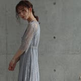 オールレースロングワンピース ドレス 結婚式 | epicday | 詳細画像23