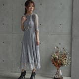 オールレースロングワンピース ドレス 結婚式 | epicday | 詳細画像25