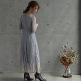 オールレースロングワンピース ドレス 結婚式 | epicday | 詳細画像26