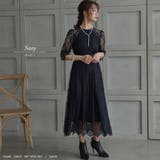 オールレースロングワンピース ドレス 結婚式 | epicday | 詳細画像37