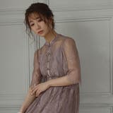 オールレースチャイナディティールワンピース ドレス 結婚式 | epicday | 詳細画像8 