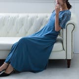 レースケープフレアドレス 結婚式 パーティードレス | epicday | 詳細画像6 