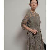 バックリボンレースロングワンピース ドレス 結婚式 | epicday | 詳細画像47 