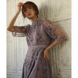 ボトルネックレースロングドレス 結婚式 ワンピース | epicday | 詳細画像11 
