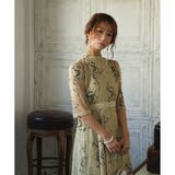 ボトルネックレースロングドレス 結婚式 ワンピース | epicday | 詳細画像21 