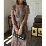 オールレースメローロングドレス 結婚式 ワンピース | epicday | 詳細画像5 