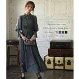 ツーウェイシフォンロングドレス 結婚式 ワンピース | epicday | 詳細画像1 