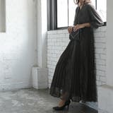 レースアンドプリーツロングドレス 結婚式 ワンピース | epicday | 詳細画像18 