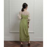 サテンタイトロングドレス 結婚式 ワンピース | epicday | 詳細画像7 