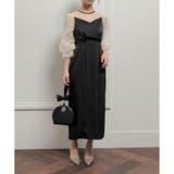 サテンタイトロングドレス 結婚式 ワンピース | epicday | 詳細画像31 