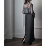 チャイナトップスタイトロングドレス 結婚式 ワンピース | epicday | 詳細画像18 