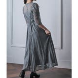 ギャザースリーブレースロングドレス 結婚式 ワンピース | epicday | 詳細画像22 