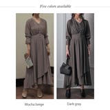 レースコンビネーションシフォンロングドレス 結婚式 ワンピース | epicday | 詳細画像42 