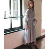 レースコンビネーションシフォンロングドレス 結婚式 ワンピース | epicday | 詳細画像35 