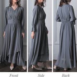 レースコンビネーションシフォンロングドレス 結婚式 ワンピース | epicday | 詳細画像39 