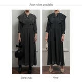 ビッグカラーロングドレス 結婚式 ワンピース | epicday | 詳細画像38 