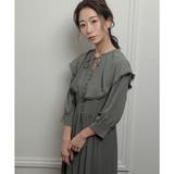 ビッグカラーロングドレス 結婚式 ワンピース | epicday | 詳細画像4 