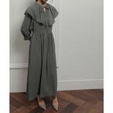 ビッグカラーロングドレス 結婚式 ワンピース | epicday | 詳細画像9 