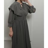 ビッグカラーロングドレス 結婚式 ワンピース | epicday | 詳細画像15 