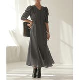 リブウエストシフォンロングマーメイドドレス ドレス 結婚式 | epicday | 詳細画像4 