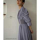 リブウエストテーラードロングドレス ドレス 結婚式 | epicday | 詳細画像2 