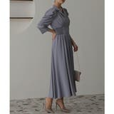 リブウエストテーラードロングドレス ドレス 結婚式 | epicday | 詳細画像14 