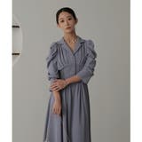 リブウエストテーラードロングドレス ドレス 結婚式 | epicday | 詳細画像15 