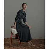 リブウエストテーラードロングドレス ドレス 結婚式 | epicday | 詳細画像32 