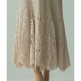 ギャザースリーブレースロングワンピース ドレス 結婚式 | epicday | 詳細画像46 