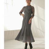 レースコンビネーションマーメイドロングドレス ドレス 結婚式 | epicday | 詳細画像4 