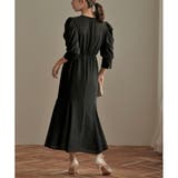 ギャザースリーブシフォンロングドレス ドレス 結婚式 | epicday | 詳細画像38 