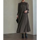 プリーツシフォンAラインロングドレス ドレス 結婚式 | epicday | 詳細画像14 