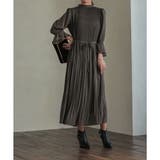 プリーツシフォンAラインロングドレス ドレス 結婚式 | epicday | 詳細画像18 